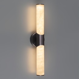 6673/12WL L-VISION ODL24 123 Настенный светильник темная латунь/металл/алебастр IP20 LED 12W 540Лм 3000K/4000K MARBELLA