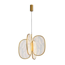 6664/53L L-VISION ODL_EX24 015 Подвесной светильник античн бронза/металл/акрил IP20 LED 54W 3000Лм 3000K PIUMA