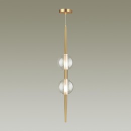 4981/2 PENDANT ODL22 357 бронзовый/прозрачный/стекло Подвес G9 2*5W LAZIA