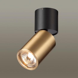 4280/1С HIGHTECH ODL22 211 черный с античной бронзой Потолочный светильник IP20 GU10 50W DUETTA