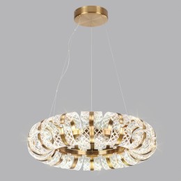 5030/92L L-VISION ODL24 453 античн.бронза/металл/акрил Люстра LED 92W 4000K 4873лм MIRAGE