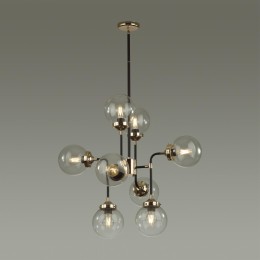 4971/8 LOFT ODL22 477 черный/золотой/прозрачный/стекло Люстра E27 8*40W PRIAMA