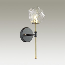 4789/1W LOFT ODL21 433 черный/золотой/прозрачный Бра G9 1*40W STONO