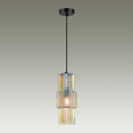 5018/1 MODERN ODL23 335 черный/разноцветный металл/стекло Подвес E14 1*40W PIMPA