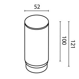 Комплектующие для трековой системы Technical RingMAcr-12-W