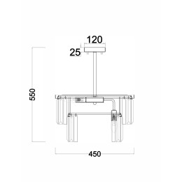 Люстра Freya FR11001PL-08CH