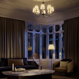 Люстра Maytoni MOD018PL-08CH