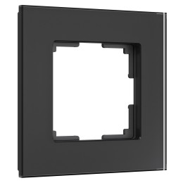 Рамка из стекла на 1 пост Senso черный soft-touch W0013108