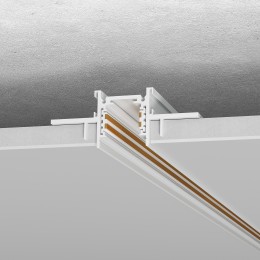 ST1004.529.12 Шинопровод магнитный встраиваемый под ГКЛ 12мм ST-Luce Белый L2000мм(заглушки в комп) SKYLINE 48+