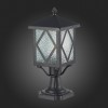 SL084.405.01 Светильник уличный наземный ST-Luce Черный/Черный, Прозрачный E27 1*60W LORNE