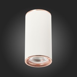 ST111.527.01 Светильник потолочный Белый GU10 1*50W D54xH105 220V Без ламп Накладные светильники