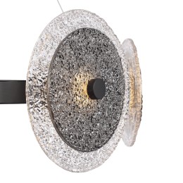 SL6142.443.01 Светильник подвесной ST-Luce черный/дымчатый LED 1*44W 4000K ALUMNO