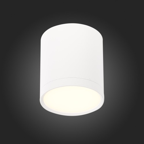 ST113.532.05 Светильник потолочный Белый LED 1*5W 3000K 390Lm Ra>90 120° IP20 D68xH75 170-240V Накладные светильники