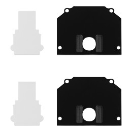 ST1047.489.02 Торцевая заглушка (внешняя 2шт) ST-Luce Черный SKYLINE 48+
