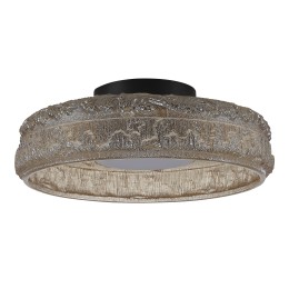 SL6143.422.01 Светильник потолочный ST-Luce черный/шампань LED 1*15W 4000K ANTIKE