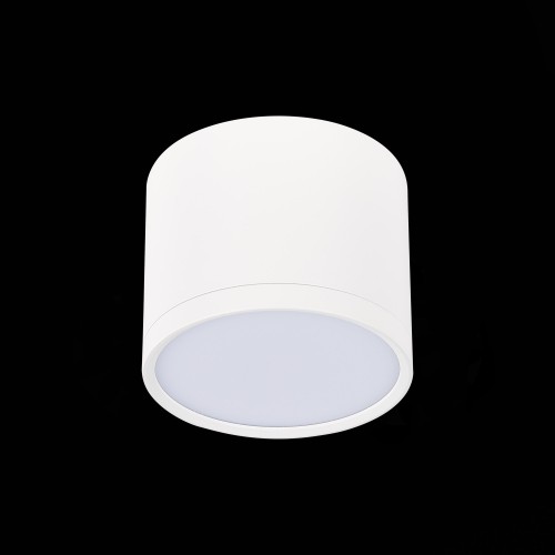 ST113.542.09 Светильник потолочный Белый LED 1*9W 4000K 702Lm Ra>90 120° IP20 D88xH75 170-240V Накладные светильники