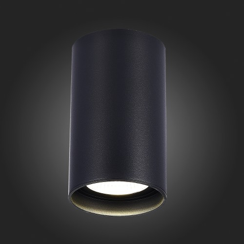 ST157.442.20 Светильник потолочный Черный LED 1*20W 4000K 1 600Lm Ra>90 60° IP44 D95xH150 220-265V Накладные светильники