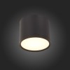 ST113.432.09 Светильник потолочный Черный LED 1*9W 3000K 702Lm Ra>90 120° IP20 D88xH75 170-240V Накладные светильники