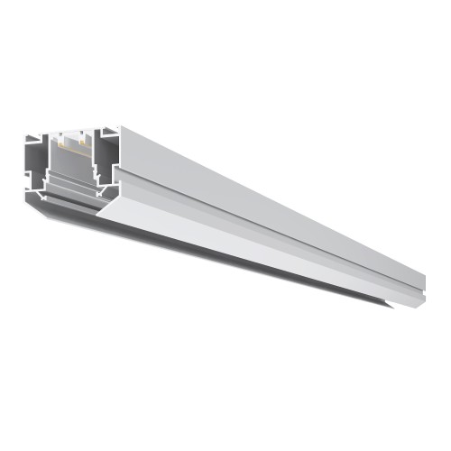 ST046.529.02 Шинопровод 220 под натяжной потолок  ST-Luce Белый Длина 2000мм (Заглушки 2+2 в ком) SKYLINE 220