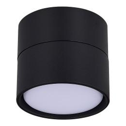 ST651.402.01 Светильник потолочный Черный GX53 1*50W IP20 D85xH77 220V Без ламп Накладные светильники
