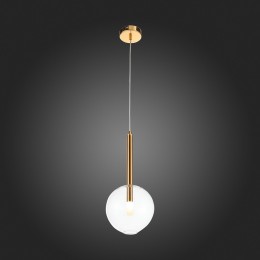 SL1054.203.01 Светильник подвесной ST-Luce Золотистый/Прозрачный G9 1*5W SOFIO
