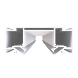 ST1047.539.02 Профиль для монтажа 48 под натяж. потолок ST-Luce Белый L3000мм (Заглуш внеш 2 в ком) SKYLINE 48+