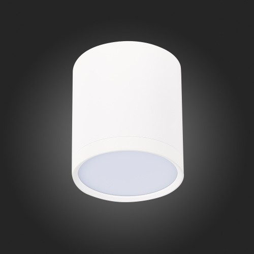 ST113.532.05 Светильник потолочный Белый LED 1*5W 3000K 390Lm Ra>90 120° IP20 D68xH75 170-240V Накладные светильники