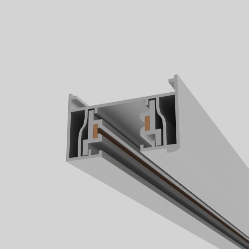 ST001.529.00 Шинопровод однофазный накладной  ST-Luce Белый Длина 2 000мм BASE