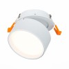 ST651.538.09 Встраиваемый поворотный светильник Белый LED 1*9W 3000K 720Lm Ra>90 120° IP20 D85xH68 1 Встраиваемые светильники