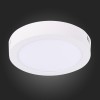 ST112.532.12 Светильник настенно-потолочный Белый LED 1*12W 3000K 715Lm Ra80 120° IP20 D160xH28 90-2 Накладные светильники