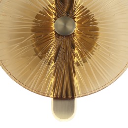 SL6141.311.01 Светильник настенный ST-Luce бронза/янтарь LED 1*11W 4000K WASI