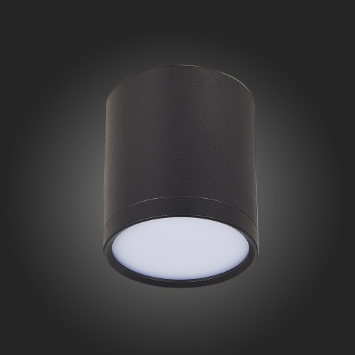 ST113.442.05 Светильник потолочный Черный LED 1*5W 4000K 390Lm Ra>90 120° IP20 D68xH75 170-240V Накладные светильники