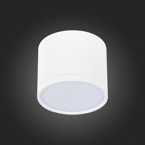 ST113.542.09 Светильник потолочный Белый LED 1*9W 4000K 702Lm Ra>90 120° IP20 D88xH75 170-240V Накладные светильники