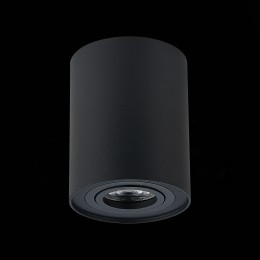 ST108.417.01 Светильник потолочный Черный GU10 1*50W  IP20 D98xH124 220V Без ламп Накладные светильники