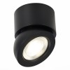 ST654.432.10 Светильник потолочный Черный LED 1*10W 3000K 850Lm Ra>90 38° IP20 D95xH96 180-240V Накладные светильники