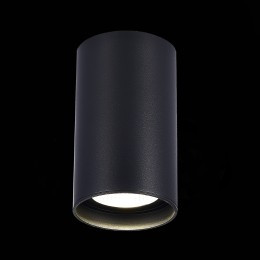 ST157.442.20 Светильник потолочный Черный LED 1*20W 4000K 1 600Lm Ra>90 60° IP44 D95xH150 220-265V Накладные светильники