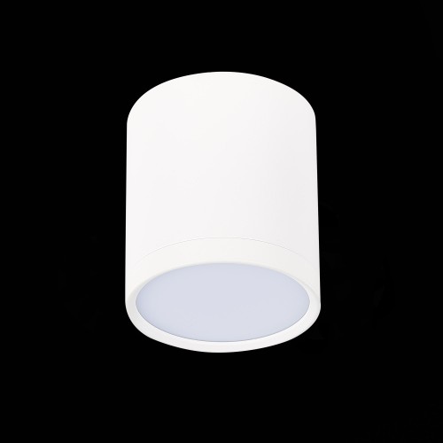 ST113.532.05 Светильник потолочный Белый LED 1*5W 3000K 390Lm Ra>90 120° IP20 D68xH75 170-240V Накладные светильники