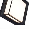 SL077.402.01 Светильник уличный потолочный ST-Luce Черный/Белый LED 1*12W 3000K CUBISTA