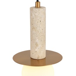 SL1194.303.01 Светильник подвесной ST-Luce латунь/белый G9 1*5W 4000K EARTHY