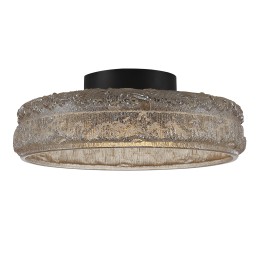 SL6143.422.01 Светильник потолочный ST-Luce черный/шампань LED 1*15W 4000K ANTIKE