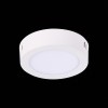 ST112.542.06 Светильник настенно-потолочный Белый LED 1*6W 4000K 370Lm Ra80 120° IP20 D110xH28 90-26 Накладные светильники