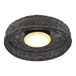 SL6143.412.01 Светильник потолочный ST-Luce черный/дымчатый LED 1*15W 4000K ANTIKE