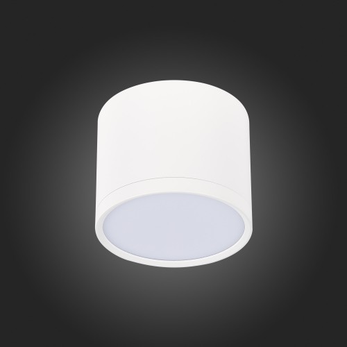 ST113.532.09 Светильник потолочный Белый LED 1*9W 3000K 702Lm Ra>90 120° IP20 D88xH75 170-240V Накладные светильники