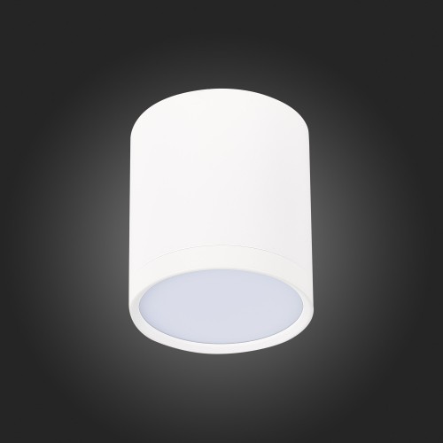 ST113.542.05 Светильник потолочный Белый LED 1*5W 4000K 390Lm Ra>90 120° IP20 D68xH75 170-240V Накладные светильники