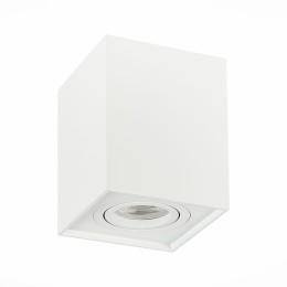 ST109.507.01 Светильник потолочный Белый GU10 1*50W  L100xW100xH123 220V Без ламп Накладные светильники