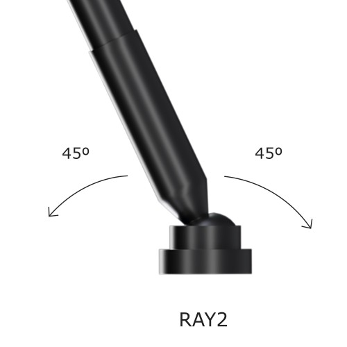 ST963.417.00 Тросовая световая система без источника света ST-Luce Черный RAY