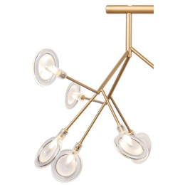 Люстра на штанге в стиле Флористика AM Group AM7317-27L