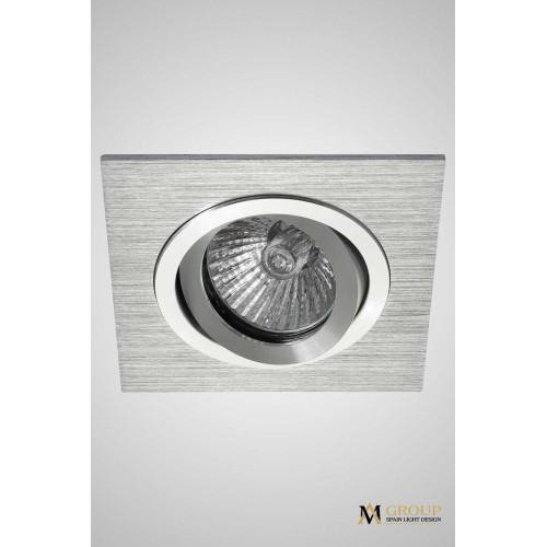 Поворотный встраиваемый точечный светильник AM Group AM124 AL