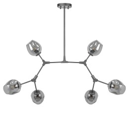 Люстра на штанге в стиле Лофт AM Group LOFT-6 BK