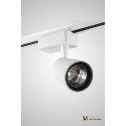 Однофазный трековый светильник светодиодный AM Group AM228 WH 3000K